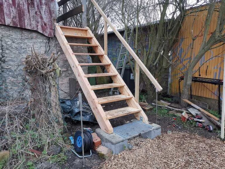 Holztreppe